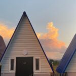 2х местный домик (душ отдельно стоит снаружи)